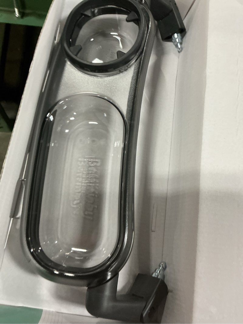 Condition photo showing Good Condition for snack tray fits for uppababy vista/vista v2/vista v3/cruz/cruz v2/ rumbleseat/rumbleseat v2, stroller tray with cup holder & recessed bowl, dishwasher safe, quick attachment, folds with stroller, grey