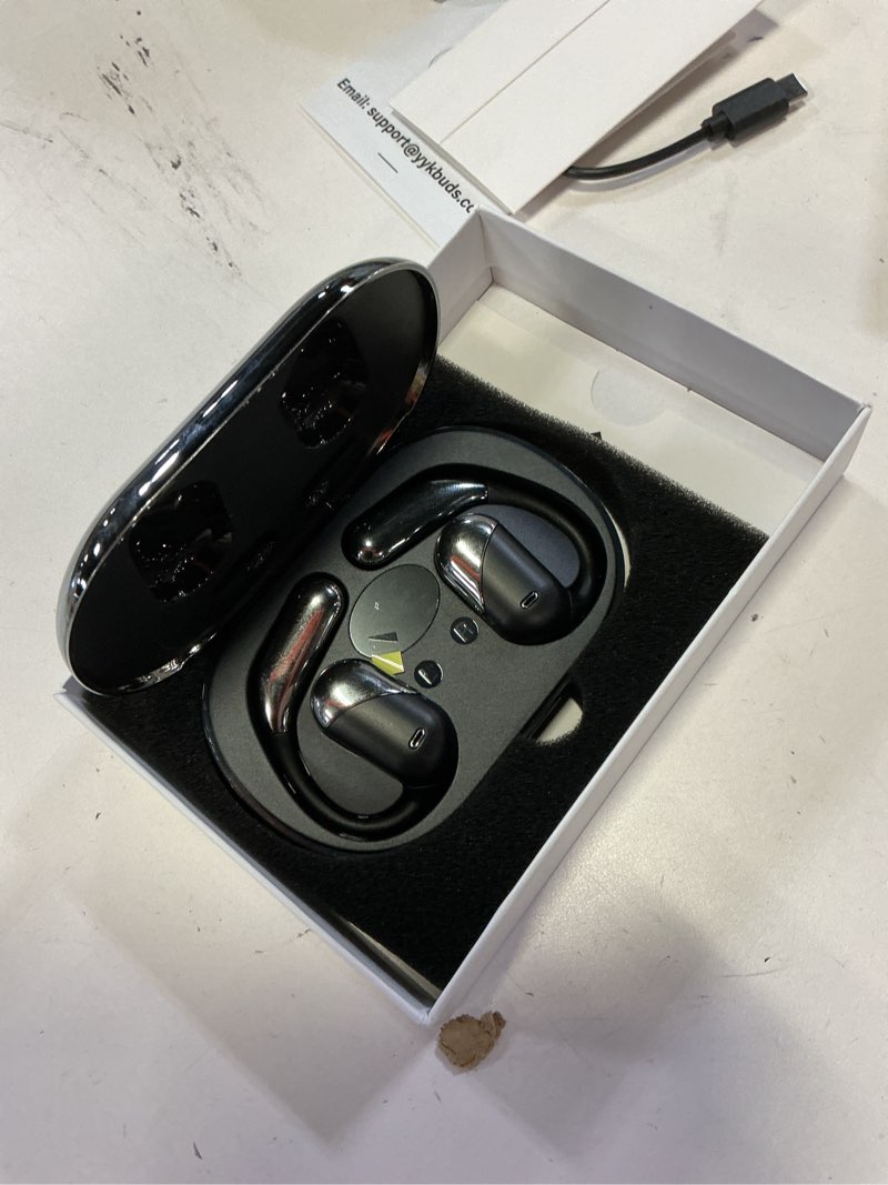 Condition photo showing Good Condition for real-time ai translation earbuds, 177 language translator earbuds, audifonos traductores inglés español, 3-in-1 translating earbuds for travel, meetings & language learning, with charging case