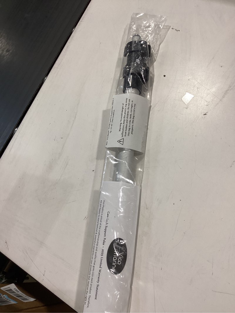 Condition photo showing Good Condition for vico marine - double camlock support pole (xr55a-2 tip - 23"-55" - easy installation