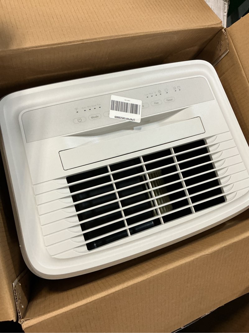 Condition photo showing As Is for frigidaire 50 pint dehumidifier w/wifi 50 pint 2026 energy star