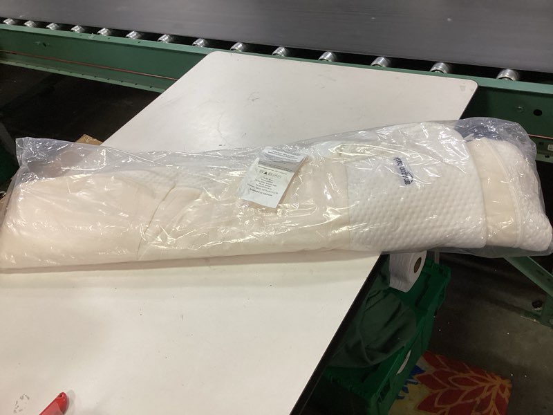 Condition photo showing As Is for SIMILARBox Spring Cover Queen Size with Smooth and Elastic Woven Material, Only Covers Sides, Alternates for Bed Skirt, Wrinkle & Fading Resistant, Washable, Dustproof, White Queen White 1