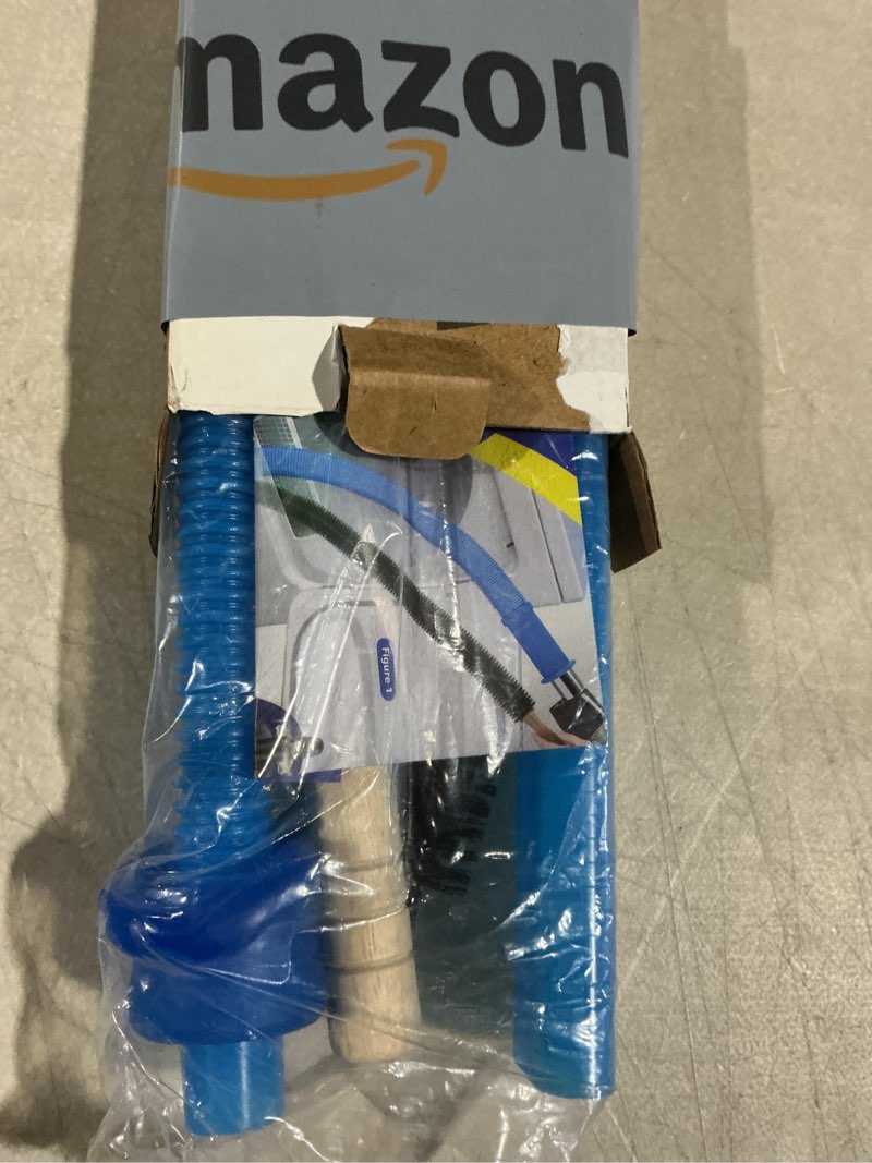 Condition photo showing Good Condition for 2 Pieces Dryer Vent Cleaner Kit Compatible with Most Vacuum Cleaner, Dryer Lint Brush and Vacuum Hose Attachment with Universal Connector, Quickly Lint Remover Blue