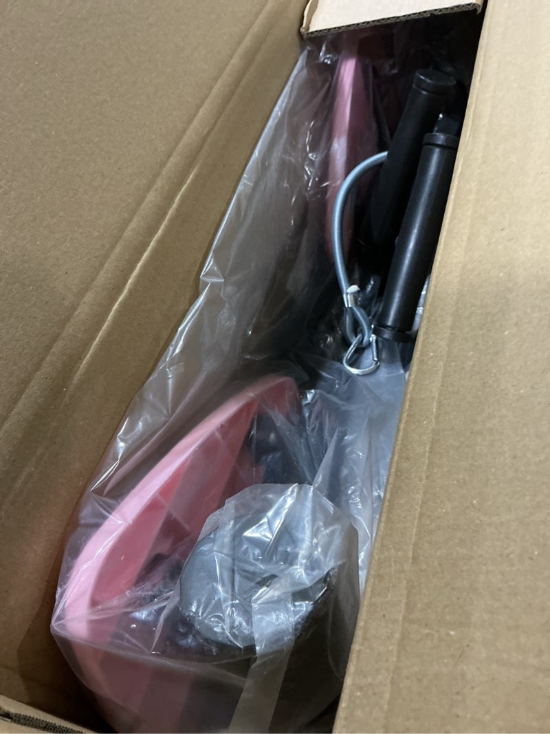 Condition photo showing Good Condition for (440 lbs weight capacity) waist twister, waist twister machine exercise fitness tool, twist machine for slim waist and core, with smart led digital display, 20db ultra-quiet for women men pink