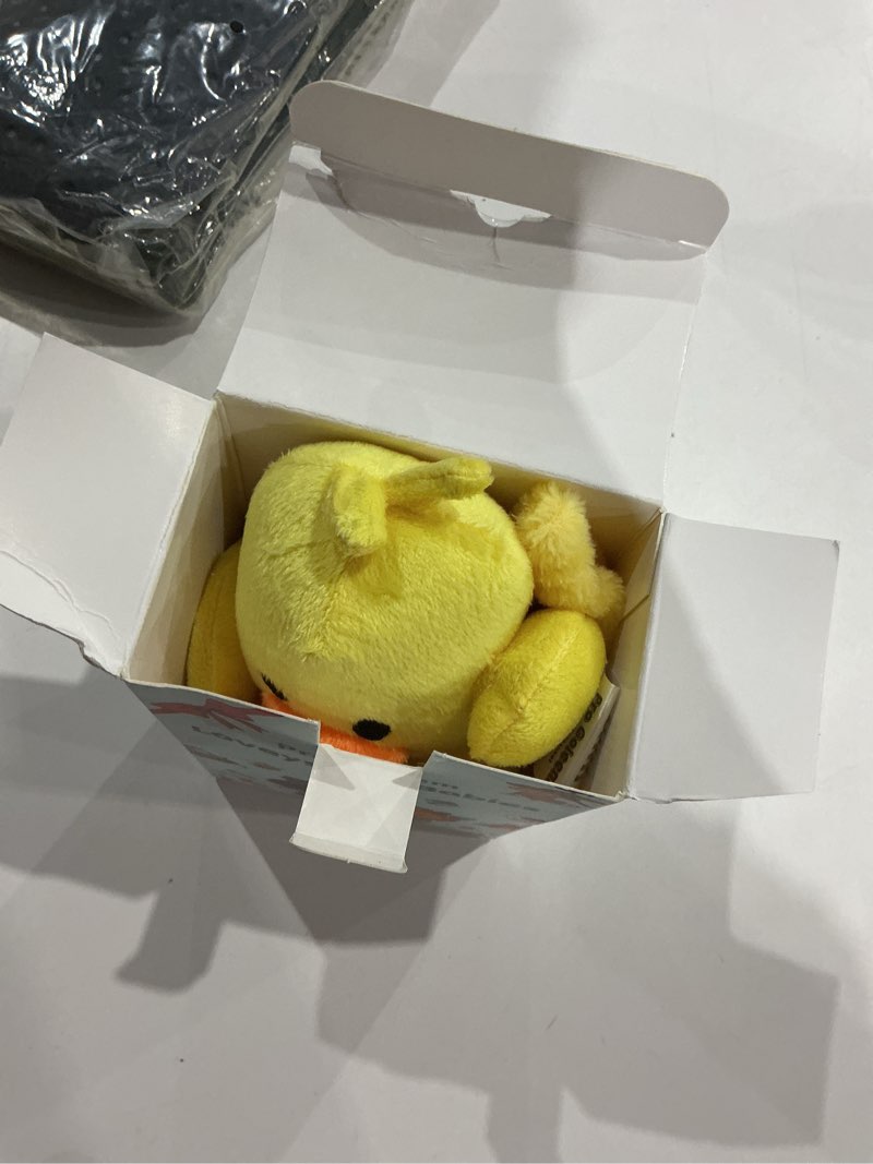 Condition photo showing As Is for pro goleem duck security blanket soft yellow baby lovey unisex lovie baby gifts for newborn toddler snuggle toy stuffed animal 16 inch yellow duck