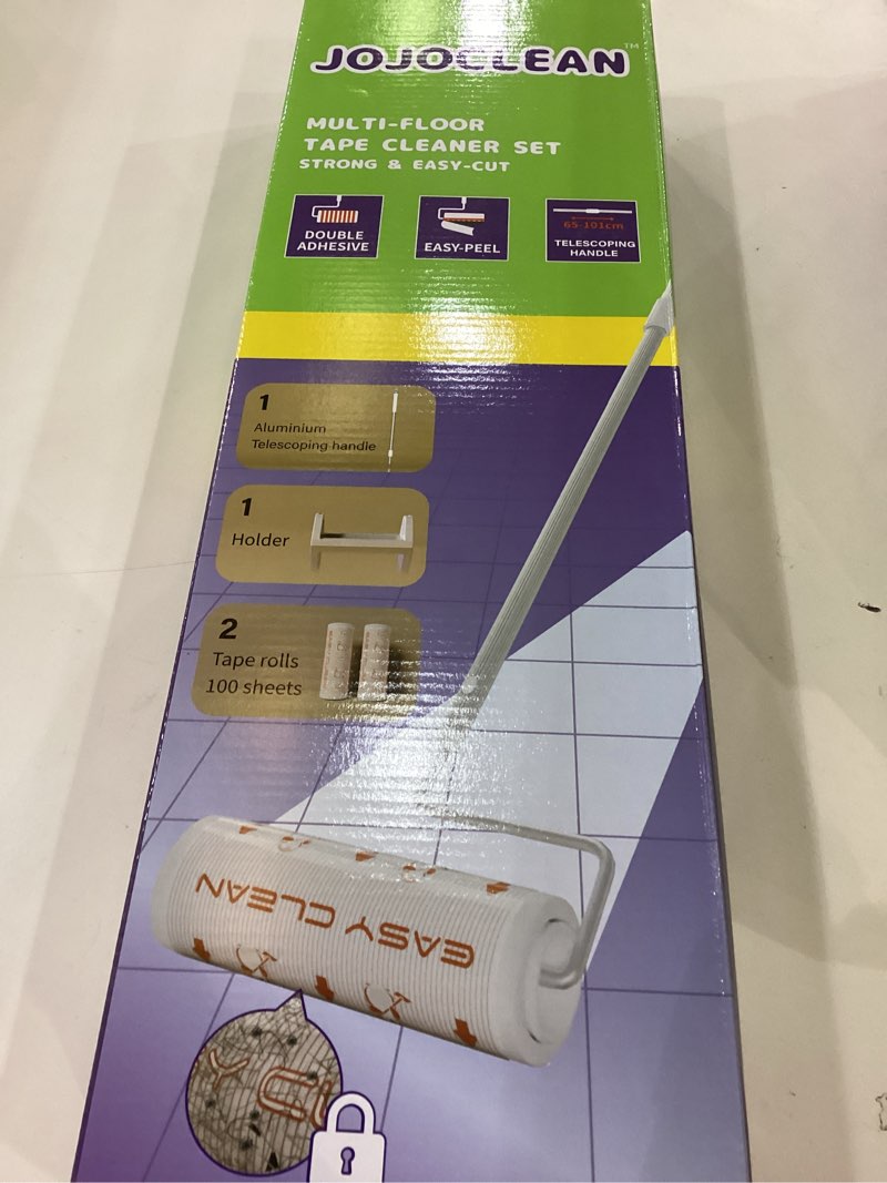 JOJOCLEAN Large Lint Rollers for Pet Hair Extra Sticky for Floor, Carpet and Couch, with 