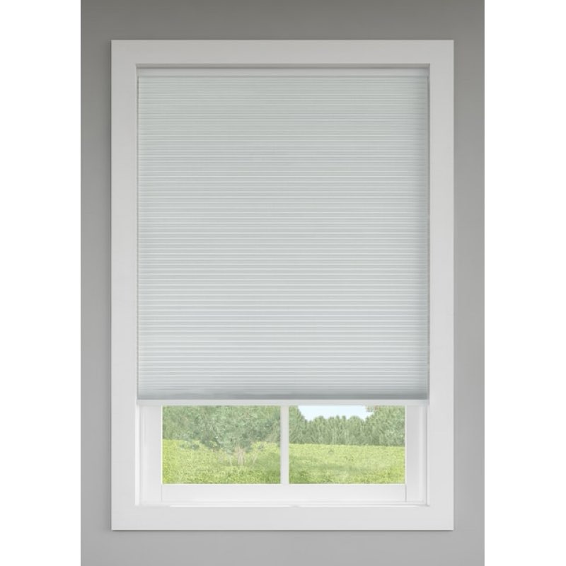 (cut at 27 1/2-in) LEVOLOR Trim+Go 30-in x 72-in Ecru Blackout Cordless Cellular Shade
