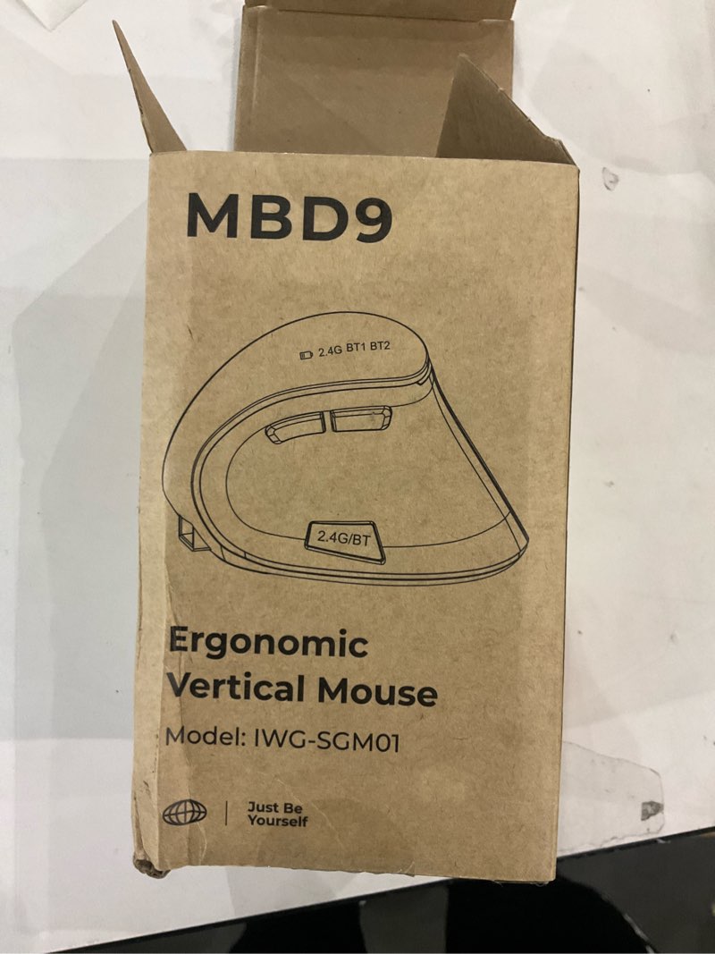 Vertical mouse
