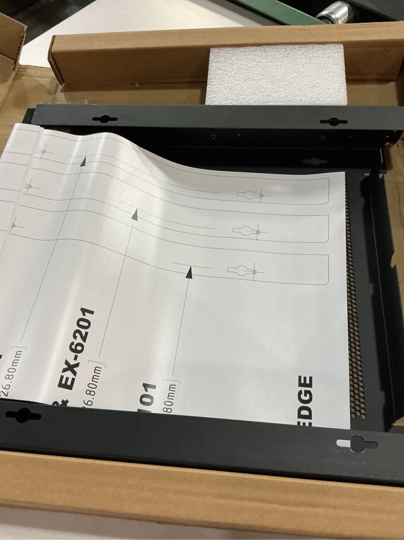Condition photo showing New/Like New for penn elcom under desk laptop drawer, lockable, for 14” laptops - premium sliding security drawers - model ex-6101b 14-inch