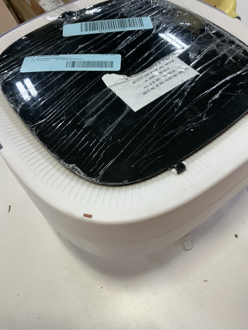 Condition photo showing As Is for pentantan 12l portable washing machine, mini foldable washer for apartment, rv, travel, purple