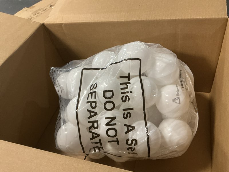 Condition photo showing Good Condition for 9ft Jumbo Bead Garland Bead Ball Hanging Banner for Indoor Outdoor Party Decor(Green, Yellow, Purple)