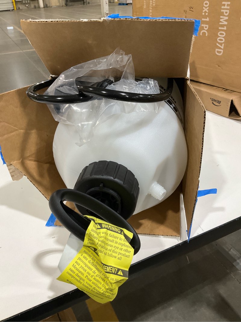 Condition photo showing Good Condition for Chapin 16200 Pump Sprayer, 2-Gallon, Lawn & Garden Translucent Poly Tank, Adjustable Cone Nozzle, Ergonomic Handle & in-Tank Filter for Herbicides, Pesticides & Fertilizers 2 gal Sprayer