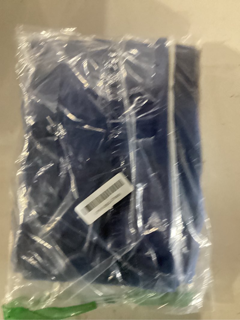 Condition photo showing Good Condition for G2000 Blackout Curtains & Drapes for Bedroom Living Room 95 Inches Long Navy Blue and Greyish White Room Darkening Window Treatments Ombre Thermal Insulated Light Blocking Grommet Backdrop 2 Panels Navy Blue 52"W x 95"L (Pack of 2)
