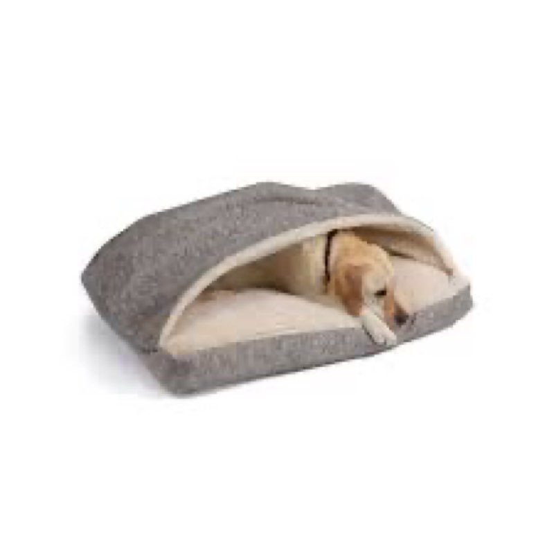 extra large dog bed house, cozy dog house indoor, memory sponge, plush dog cave bed crate cushion wi