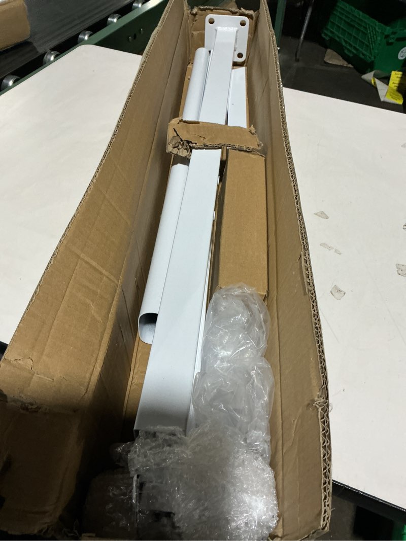 Condition photo showing Good Condition for Hand Rails for Outdoor Steps,2 Step Stair Handrail & Indoor Stair Railing Kit?White Railings for Outdoor Steps and Hand Rails for Seniors for Porch?2 Step White? White-Straight 2 Step