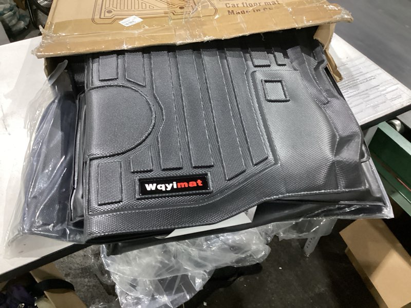 Condition photo showing Good Condition for custom for 2007-2018 jeep wrangler jk 4 door floor mats & cargo liner & backrest mat all weather tpe rubber protection mat (for 2007-2018 jk 4 door accessories 6 pcs) for 2007-2018 jeep wrangler jk 4 door full set