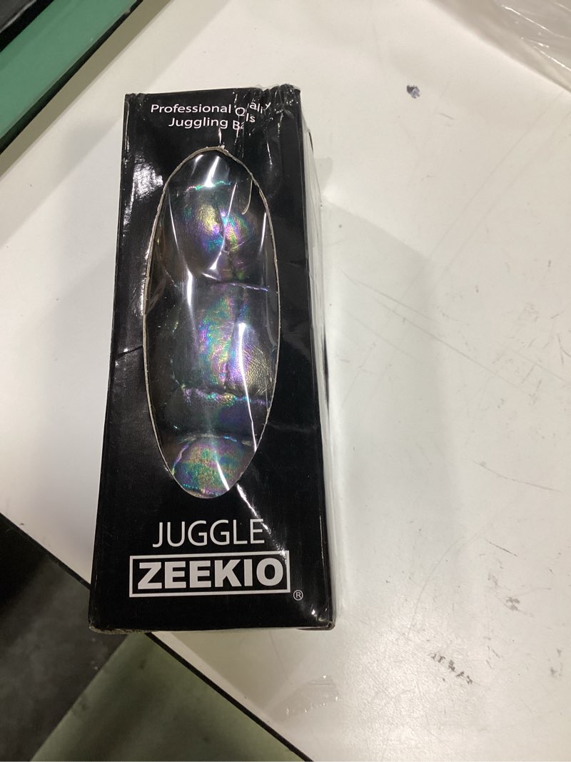 Condition photo showing Good Condition for zeekio galaxy juggling balls - premium 12 panel genuine leather balls - 130g - 67mm - pack of 3 - cosmo