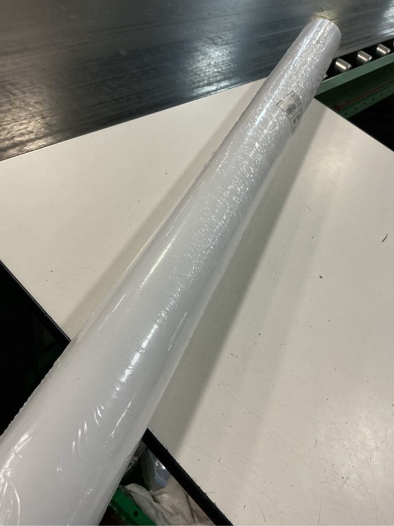 Condition photo showing New/Like New for smart&casual 48" x 2,520" (210') white kraft craft paper roll for gift wrapping bulletin board bouquet flower kids art packing parcel table covering 80gsm 55lb (white, 48" x 210') white 48" x 2520"