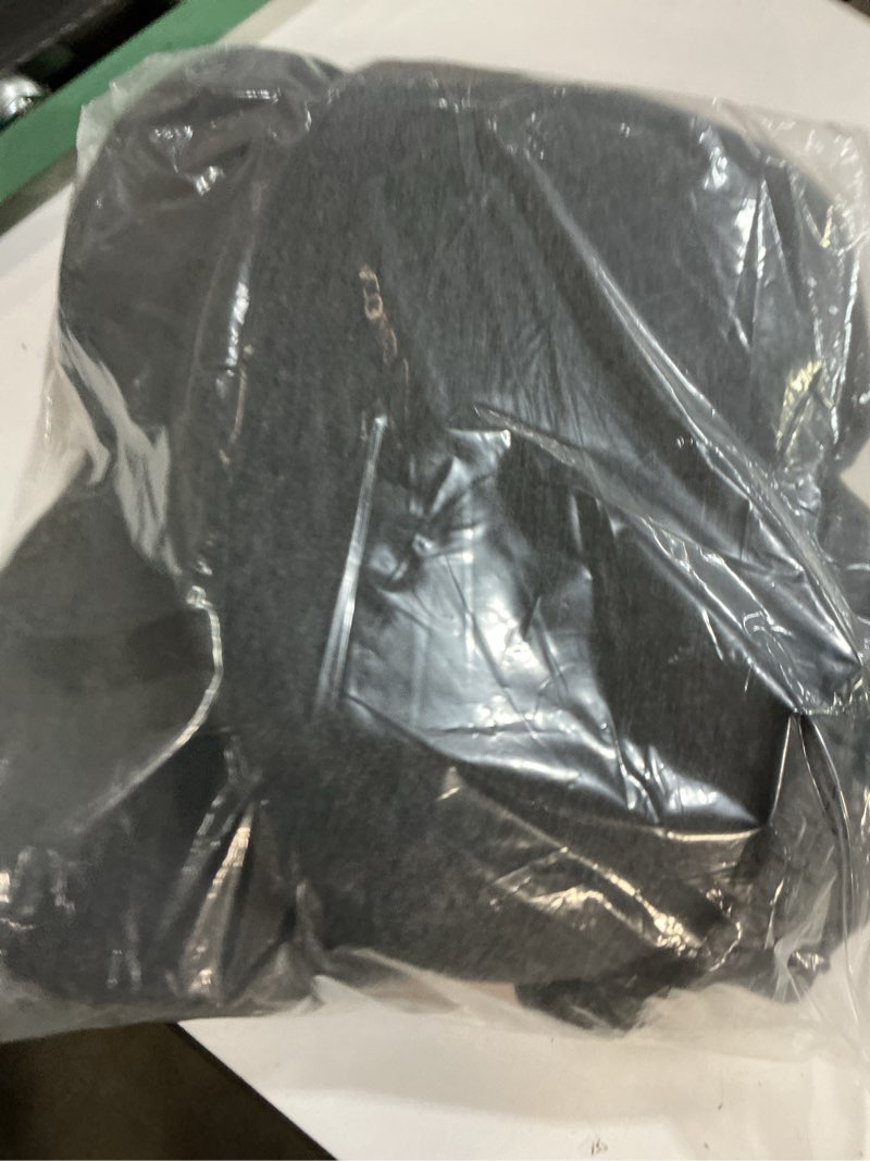 Condition photo showing New/Like New for ergonomic seat cushion with adjustable strap, memory foam office chair seat cushion with l-shaped design, car seat cushion fits for truck driver semi truck, gaming chair, desk, dark gray