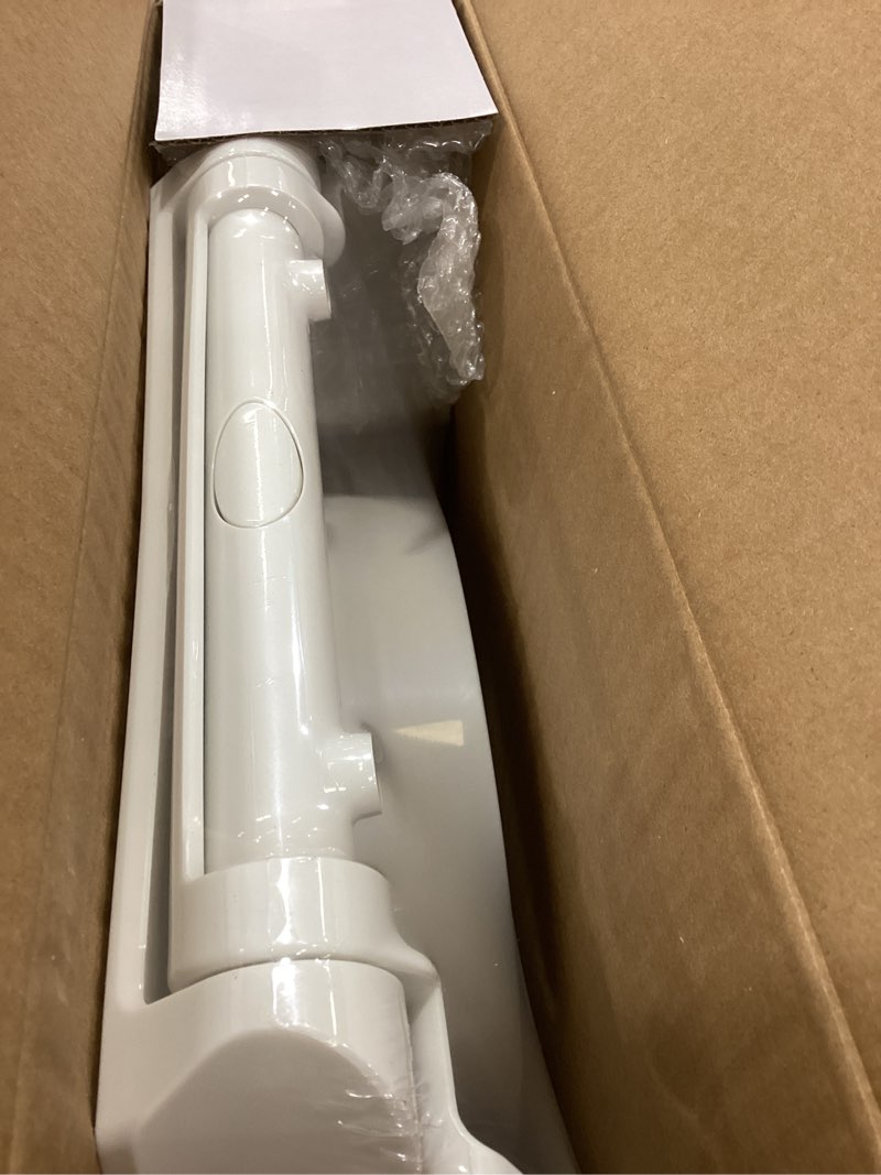 Condition photo showing Good Condition for kohler 25875-0 hyten 3" height, elevated soft close elongated toilet seat, contoured seat with grip-tight bumpers, quick-attach hardware, no slam toilet seat, white white elongated