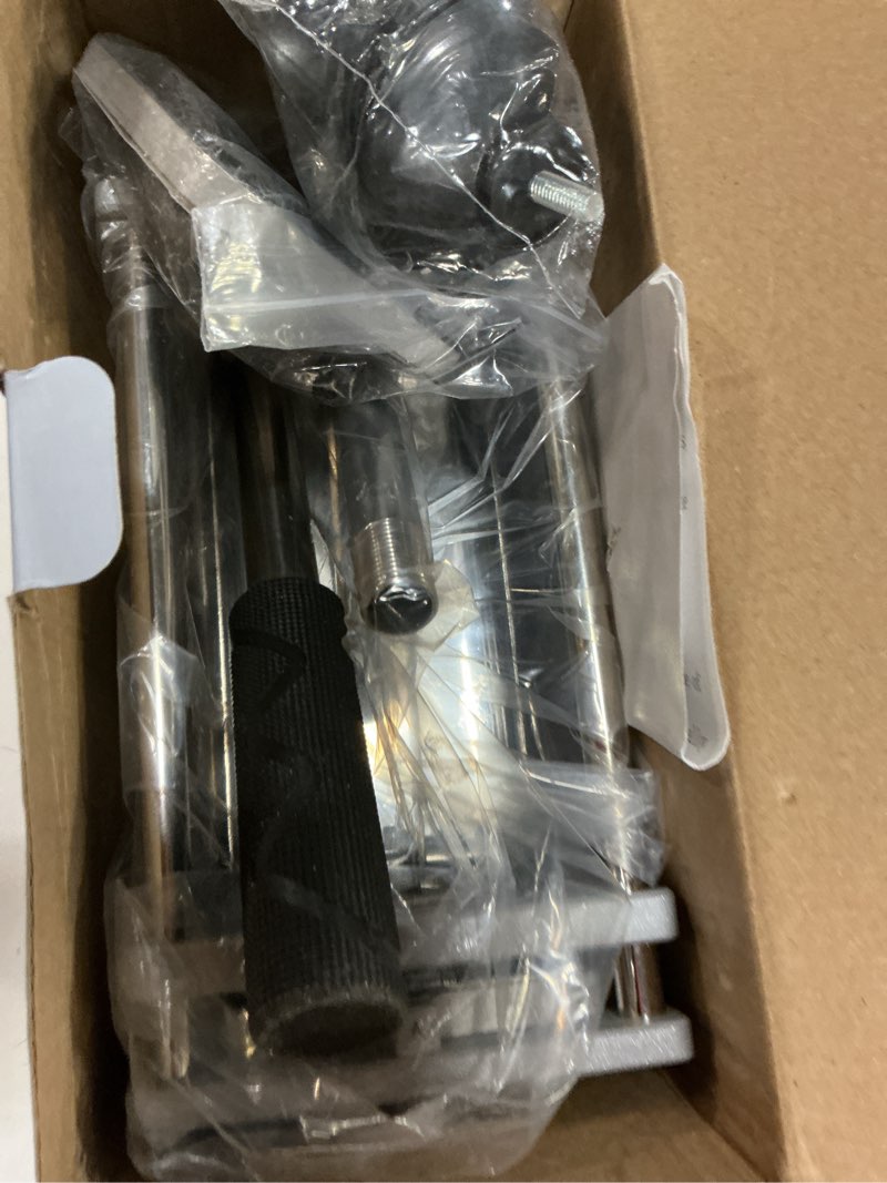 Condition photo showing New/Like New for french fry cutter, professional potato cutter slicer, stainless steel blades with 1/2 inch & 3/8 inch blade, great for potatoes carrots cucumbers
