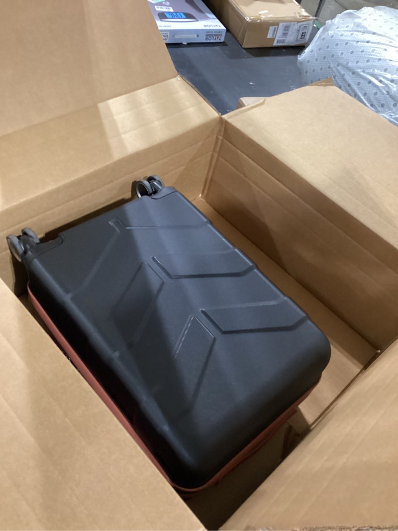 Condition photo showing New/Like New for Hardside Carry On Luggage 22x14x9 Airline Approved with Spinner Wheels, Lightweight 20-inch Carry-On Suitcase for Men & Women, Black Style1 Black 20in