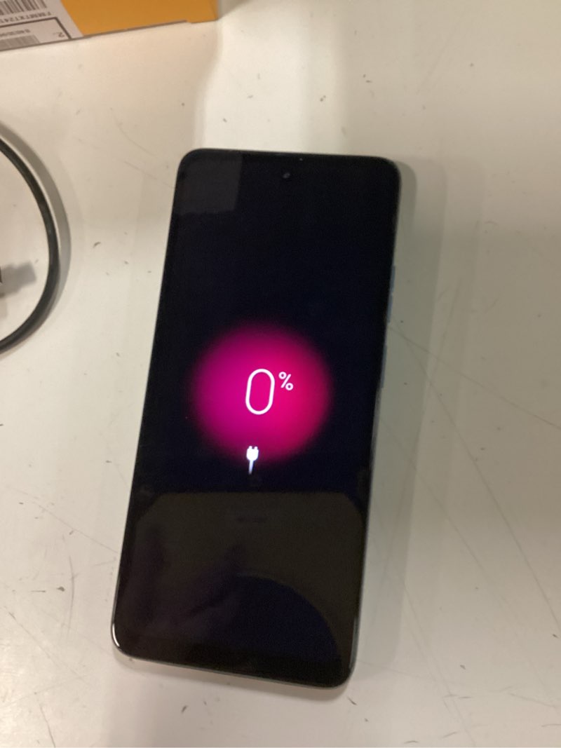 Condition photo showing Good Condition for verizon prepaid motorola moto g 2025, 64gb, blue -prepaid smartphone [locked to verizon prepaid].   *** working condition verified. no network or connectivity tests were performed.bidder be advised ***