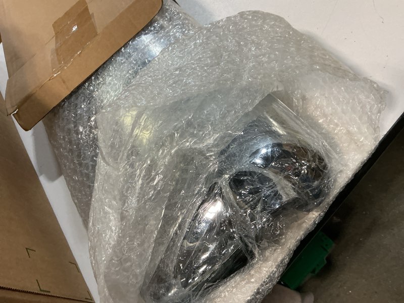 Condition photo showing New/Like New for chrome pairs set door mirrors cover fit for 2005-2017 for freightliner century for columbia truck side mirrors covers pair set chrome