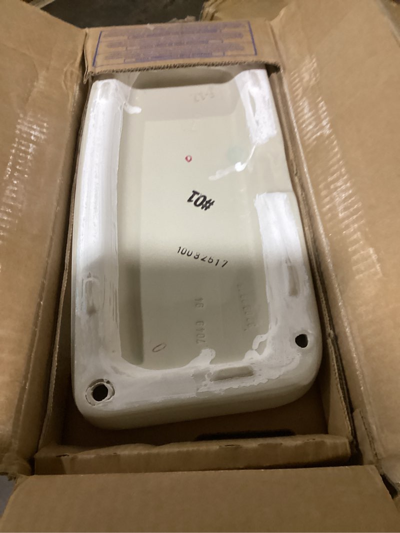 Condition photo showing Good Condition for TOTO Drake Two-Piece Elongated 1.6 GPF TORNADO FLUSH Toilet with CEFIONTECT, Cotton White - CST776CSG#01
