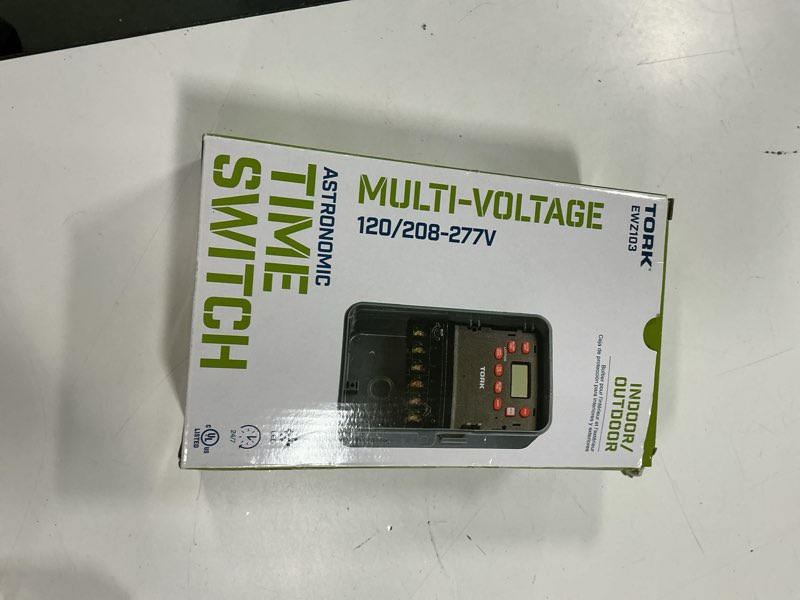 Condition photo showing New/Like New for NSI Industries EWZ103 Astro Digital Time Switch 1 Channel - 40A 120-2V