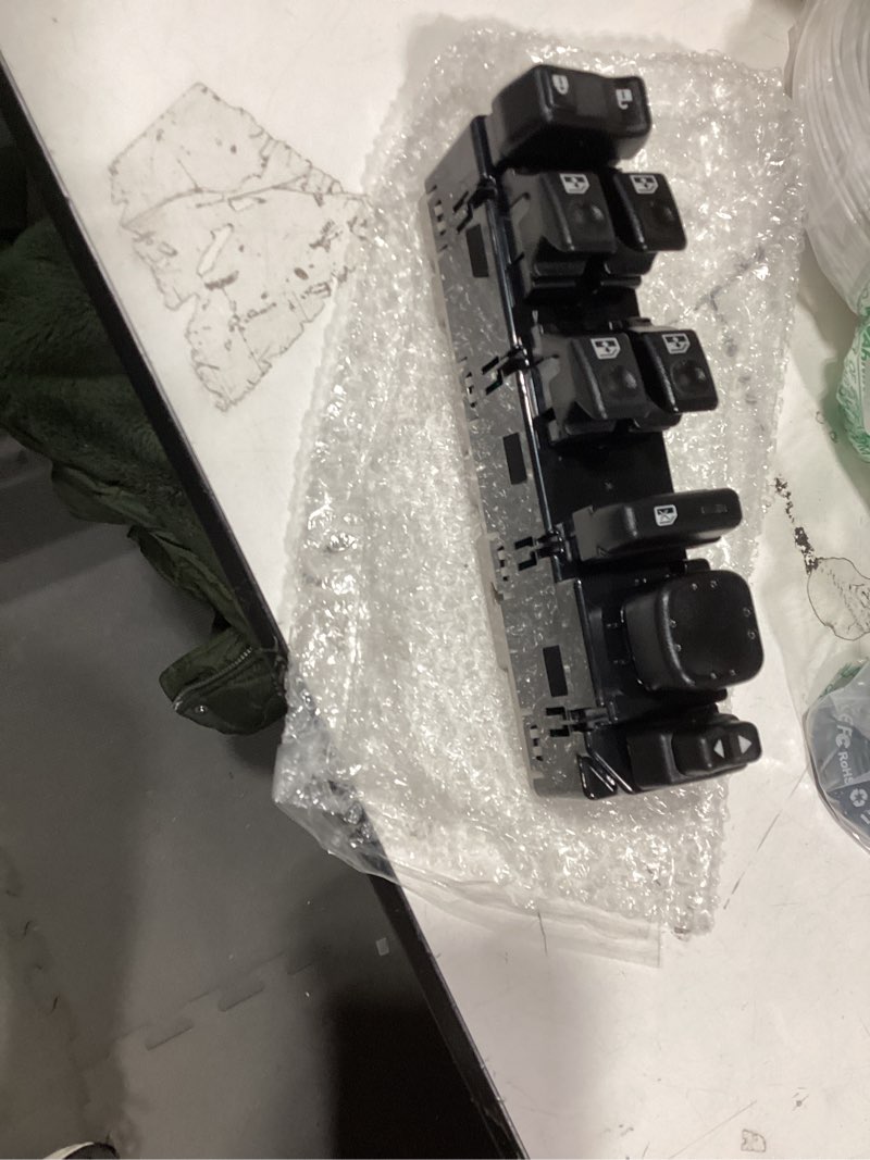 Condition photo showing Good Condition for Similar product not like description or stock photo similar product LED Power Window Master Switch with Blue Illumination, Electric Door Lock Control Panel, Compatible with Toyota Part 84820-0R040 Tundra/Sequoia – Blue Light Backlit, Auto