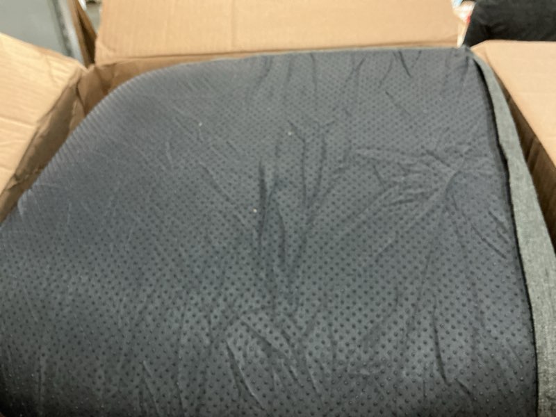 Condition photo showing As Is for EHEYCIGA Memory Foam XL Dog Bed for XLarge Sized, Extra Large Orthopedic Dog Sofa with Sides and Waterproof Liner, Washable Bolster Pet Bed Couch with Removable Cover, 42x30x7.5 Inch, Grey 42x30x7.5 Grey