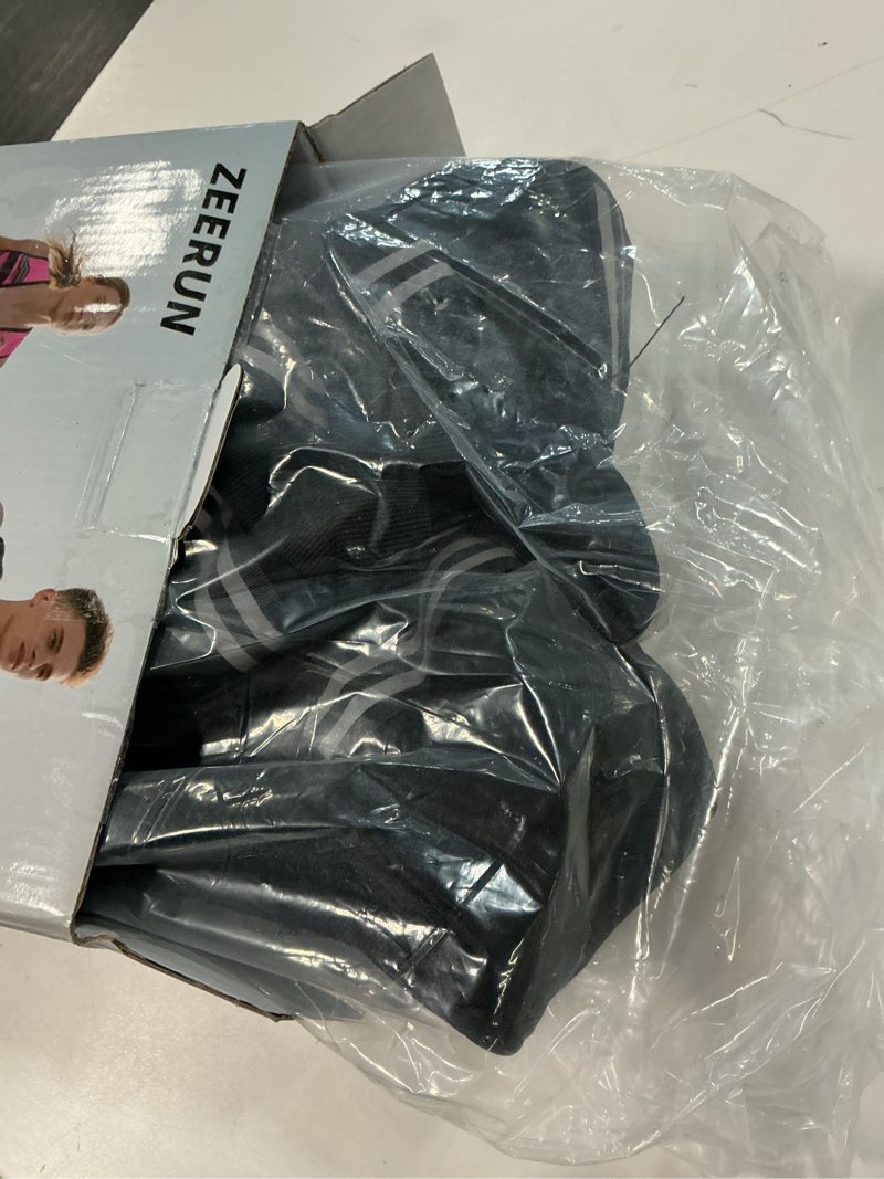 Condition photo showing Good Condition for Weighted Vest for Women & Men with Reflective Stripe and Adjustable Buckle, Comfortable & Durable Rucking Vest for Walking, Running & Strength Training 8 lb Black