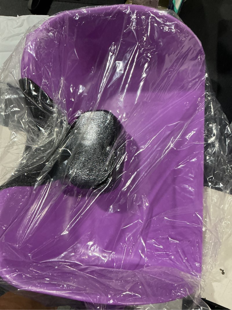 Condition photo showing Good Condition for portable shampoo bowl for kids, hair washing basin for children tear free hair washing station for kitchen sink or bathtub (purple)