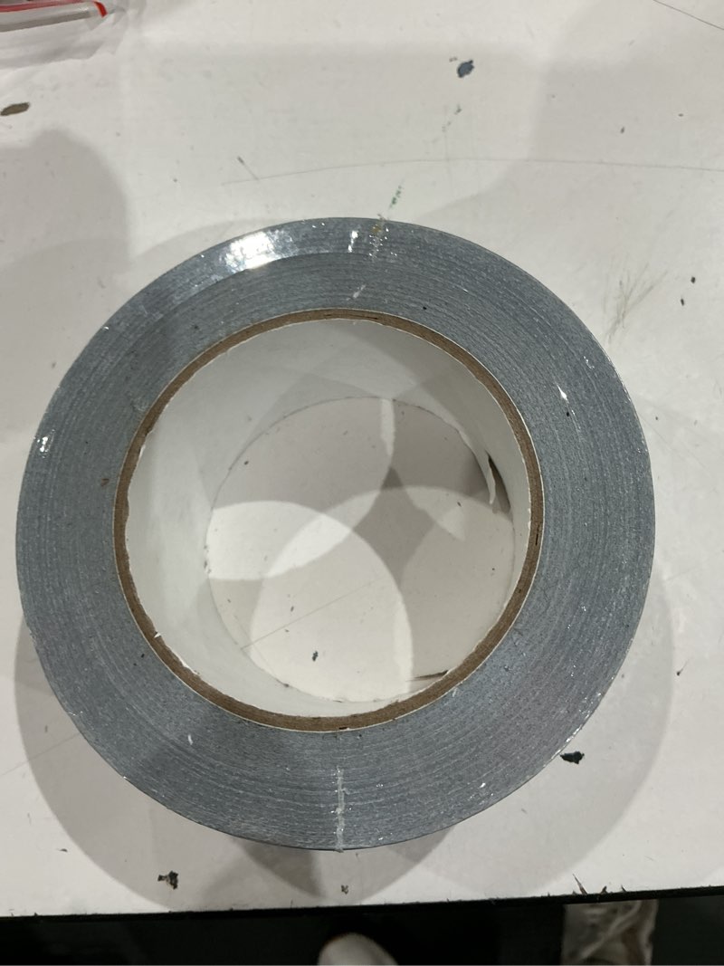 Condition photo showing Good Condition for silver heavy duty duct tape 2 inch x 30 yard – strong adhesive, waterproof, easy tear, no residue, ideal for sealing, patching & repairs indoors or outdoors