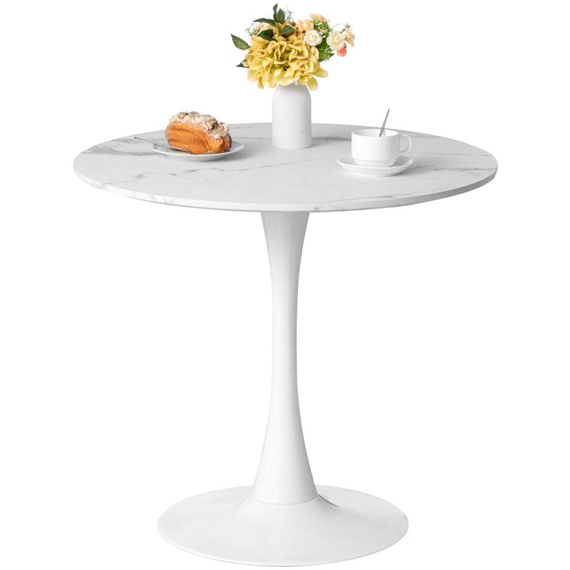 ( incomplete)Gordils 31.5” Pedestal Dining Table