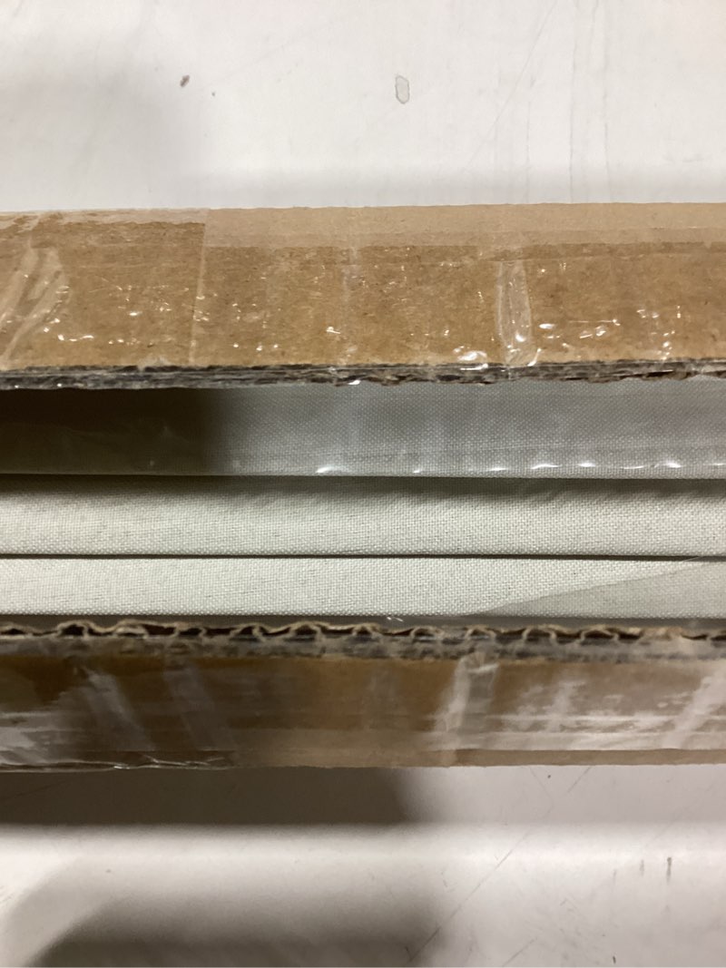 Condition photo showing Good Condition for No Drill Top Down Bottom Up Roman Shades for Windows, 23" W x 64" H, Natural Natural 23" W x 64" H