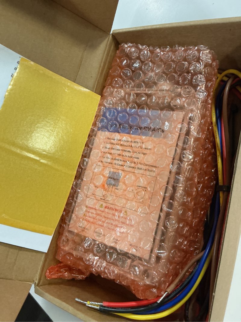 Condition photo showing New/Like New for ifjf soft start kit replacement for rv a/c unit camp motor start air conditioner compressor hvac smoothly on a small generator power limited