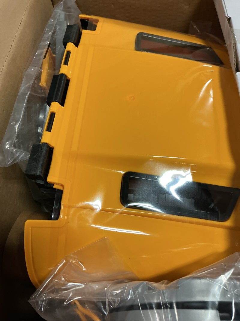 Condition photo showing Good Condition for SpringFlower Toys Gifts for 3 4 5 6 7 8 Years Old Boys, Large Truck Engine, Mechanic Repair Set for Kids, Big Truck Builder Kit, Take Apart Motor Vehicle Play Car Service Station, for Kids Yellow