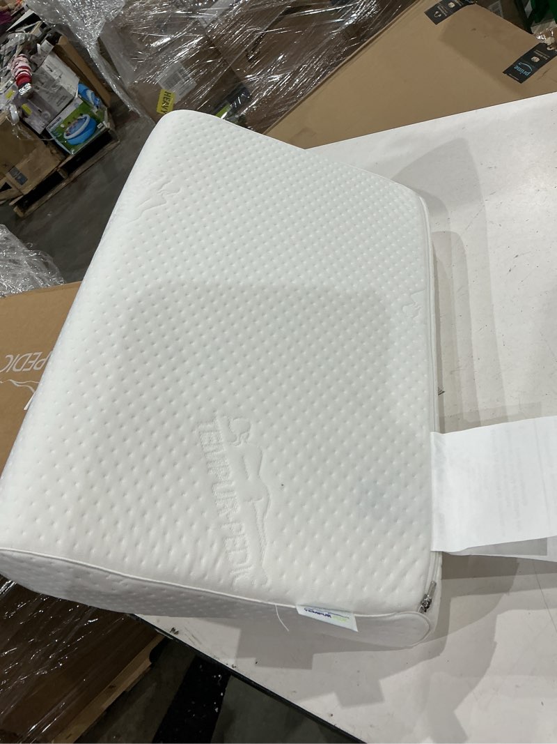 Condition photo showing Good Condition for tempur-pedic tempur-ergo neck pillow, large profile, white & tempur neck pillow, travel, white