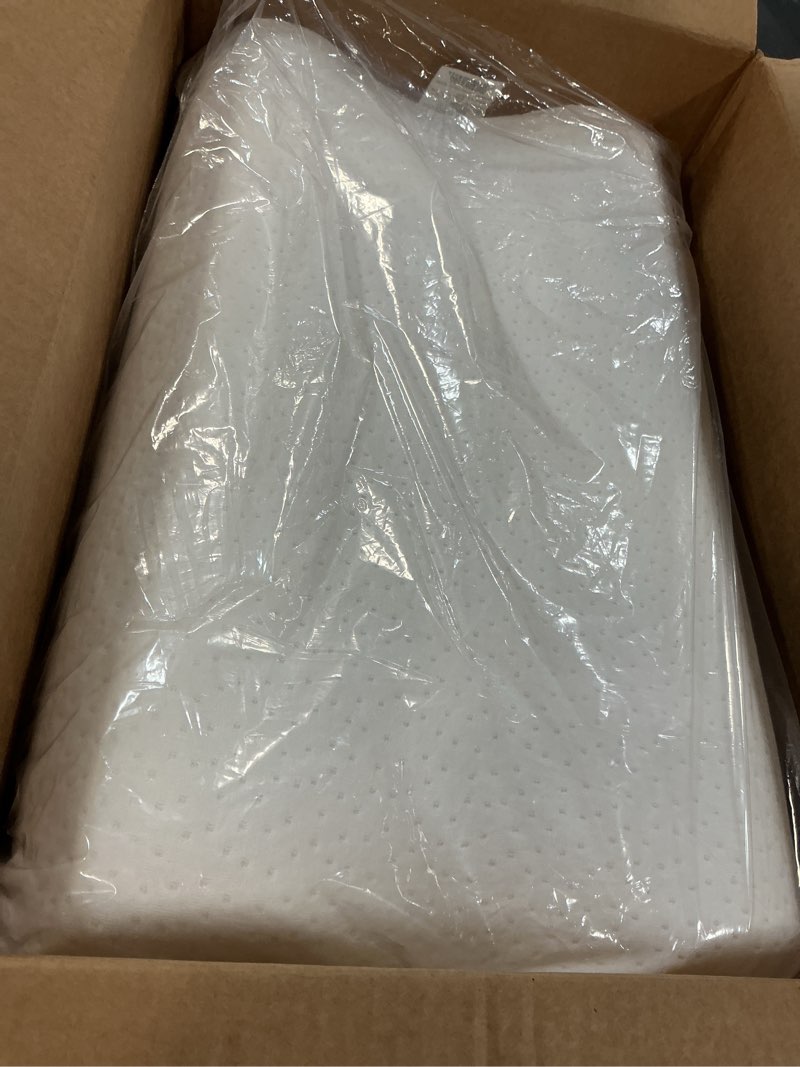Condition photo showing Good Condition for sleep innovations memory foam contour pillow, queen size, head, neck, and shoulder alignment, side and back sleepers, medium support queen contour pillow