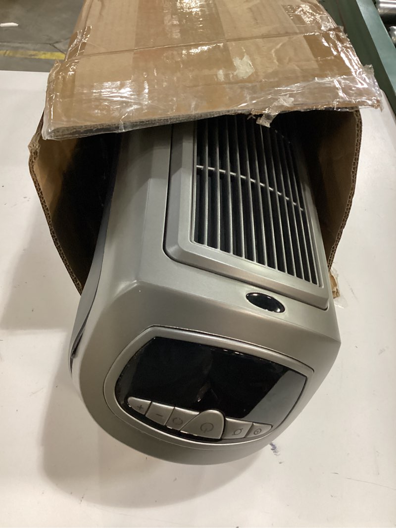 Condition photo showing Good Condition for Lasko Oscillating Digital Ceramic Tower Heater for Home with Adjustable Thermostat, Timer and Remote Control, 23 Inches, 1500W, Silver, 755320 Silver Heater