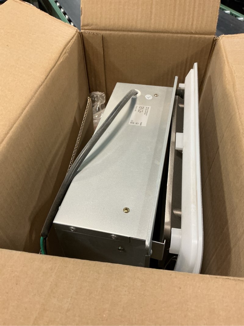 Condition photo showing As Is for Orsong Bathroom Exhaust Fan with Heater and Light 1800W,190 CFM,Ultra-Low 30dB Operation,4-in-1 Bath