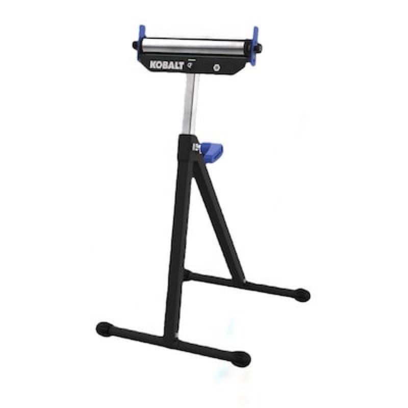 kobalt 28 in to 43 in steel adjustable roller stand