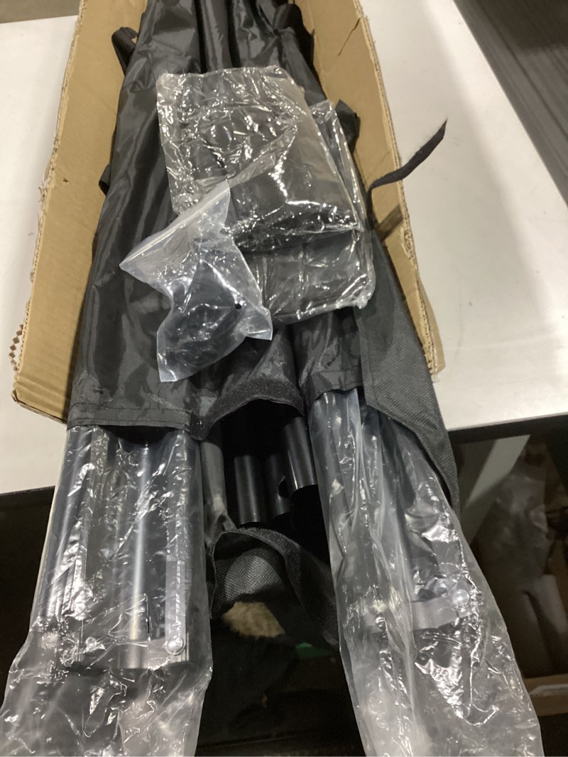 Condition photo showing As Is for BEIYANG 8.5 x 10 FT Photo Backdrop Stand Kit, Adjustable Background Holder Support System Kit with Carrying Bag, for Photography Video Stutio, Parties Decoration, Advertising Display 8.5*10FT