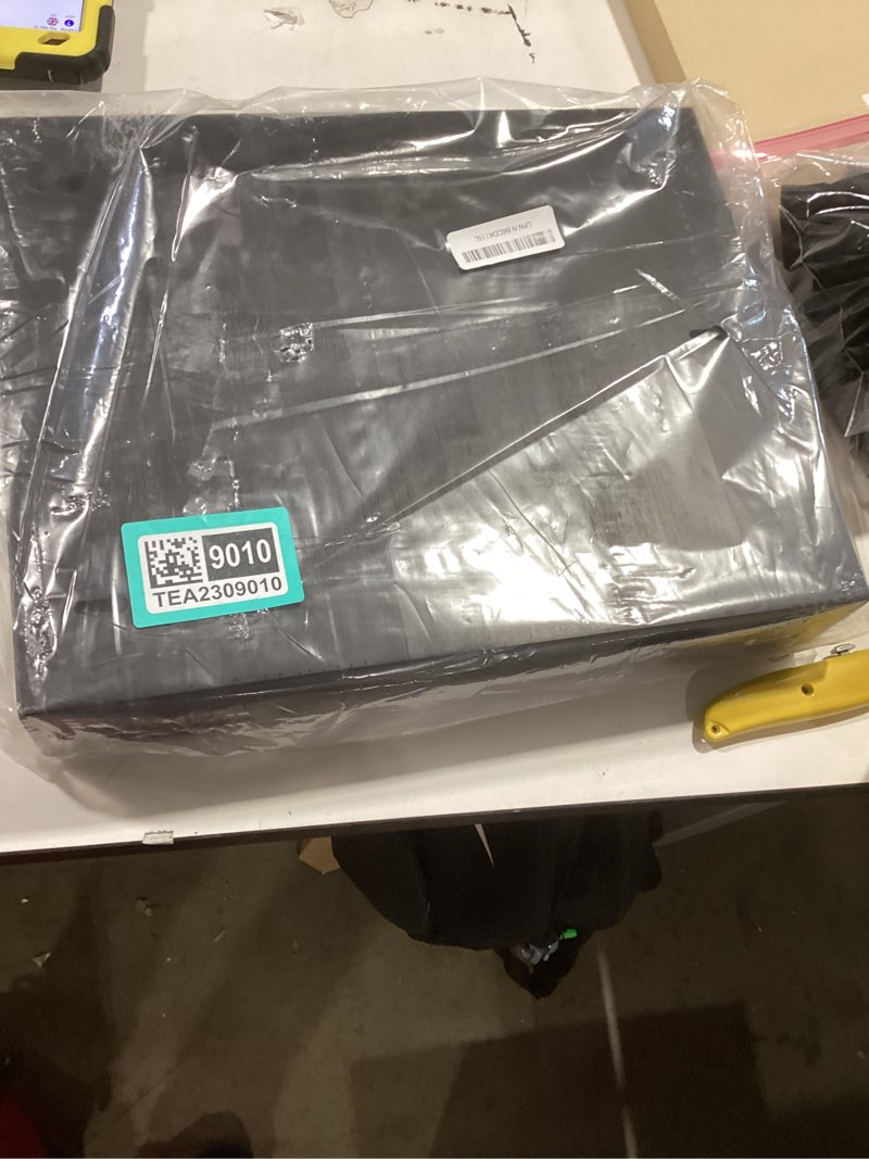 Condition photo showing Good Condition for Bag Organizer and Plastic Wrap Dispenser with Cutter, 6 In 1 Bamboo Foil and Plastic Wrap Organizer for Kitchen Drawer, Food Storage Bag Organizer for Gallon,Quart,Sandwich,Snack(Black)