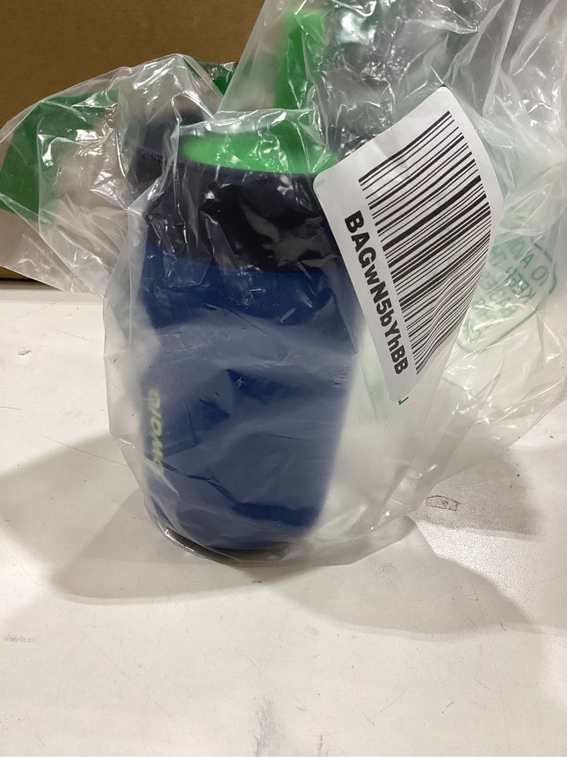 Condition photo showing New/Like New for Owala Kids Insulation Stainless Steel Tumbler with Spill Resistant Flexible Straw, Easy to Clean, Kids Water Bottle, Great for Travel, Dishwasher Safe, 12 Oz, Navy and Blue (Home Base) Navy & Blue Drinking Cup