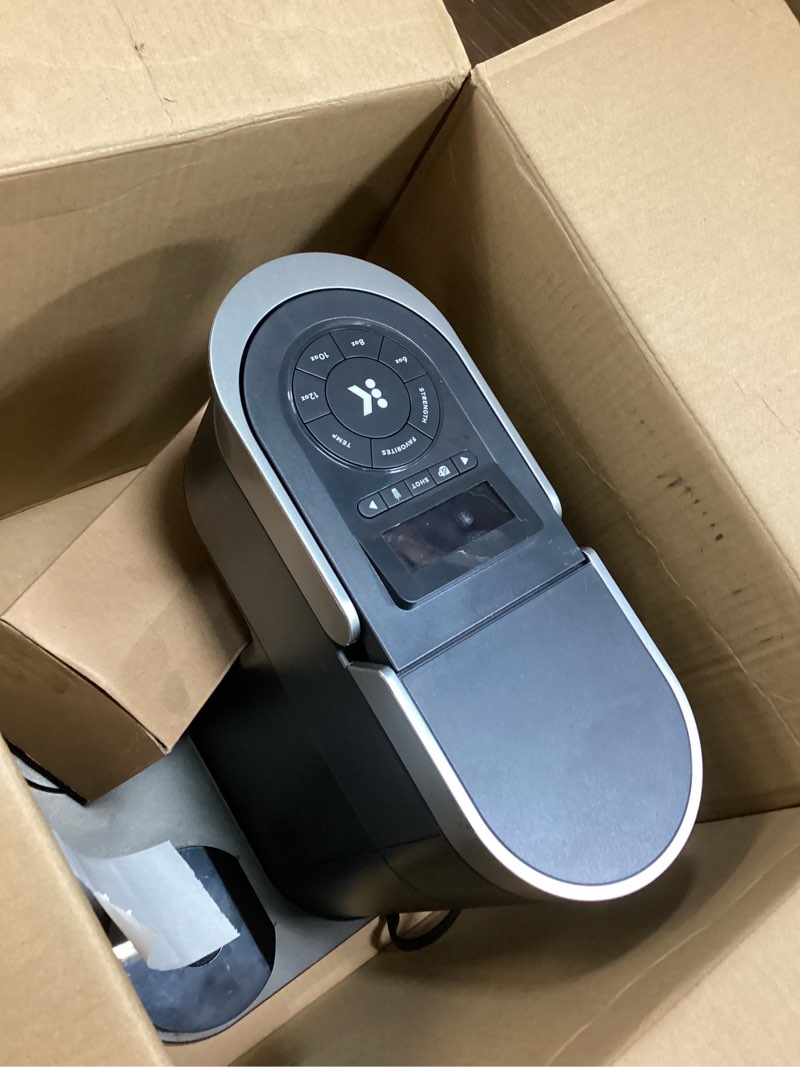 Condition photo showing As Is for Keurig K-Cafe Essentials Single Serve K-Cup Pod Coffee Maker, Black