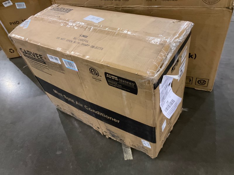 Condition photo showing As Is for GarveeHome SEER 18.5 12000BTU 230V Mini Split Air Conditioner | Energy-Efficient Inverter AC System with WiFi, Remote Control & Easy Installation Kit for Rooms Up to 750 Sq.Ft SEER 18.5, 12000BTU,230V