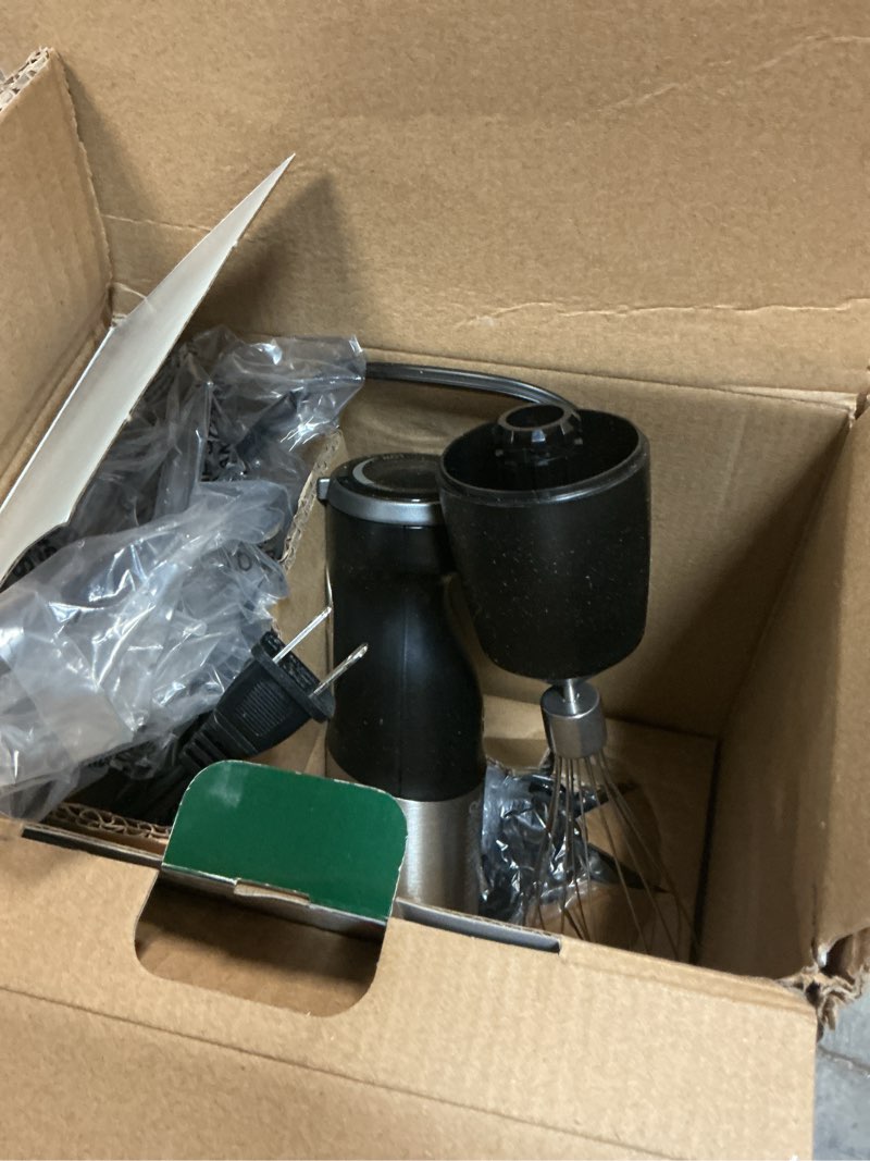 Condition photo showing As Is for Cuisinart CSB-179 Smart Stick Variable Speed Hand Blender, Stainless Steel Stainless Steel Variable Speed