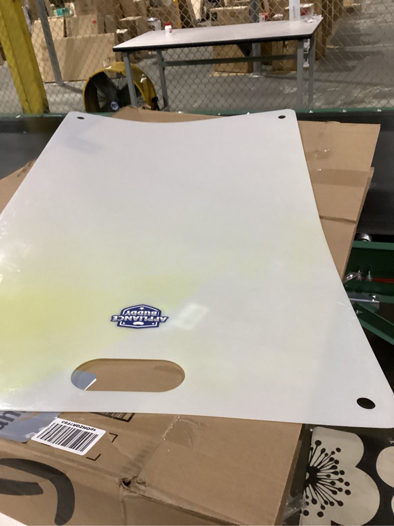 Condition photo showing Good Condition for Appliance Buddy/Mover - Appliance Slider for Ultimate Floor Protection - Premium Moving Mat for Tile Floors and Hardwood Floors - Glides Easy and Makes Moving Appliances A Breeze